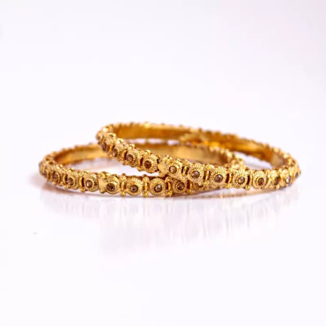 Gold Color Premium Bangles